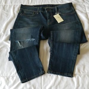 Lucky Brand Light Distressed Legging Jean